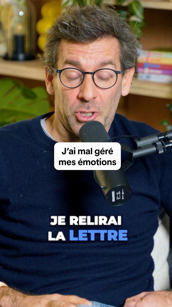 J'ai mal géré mes émotions